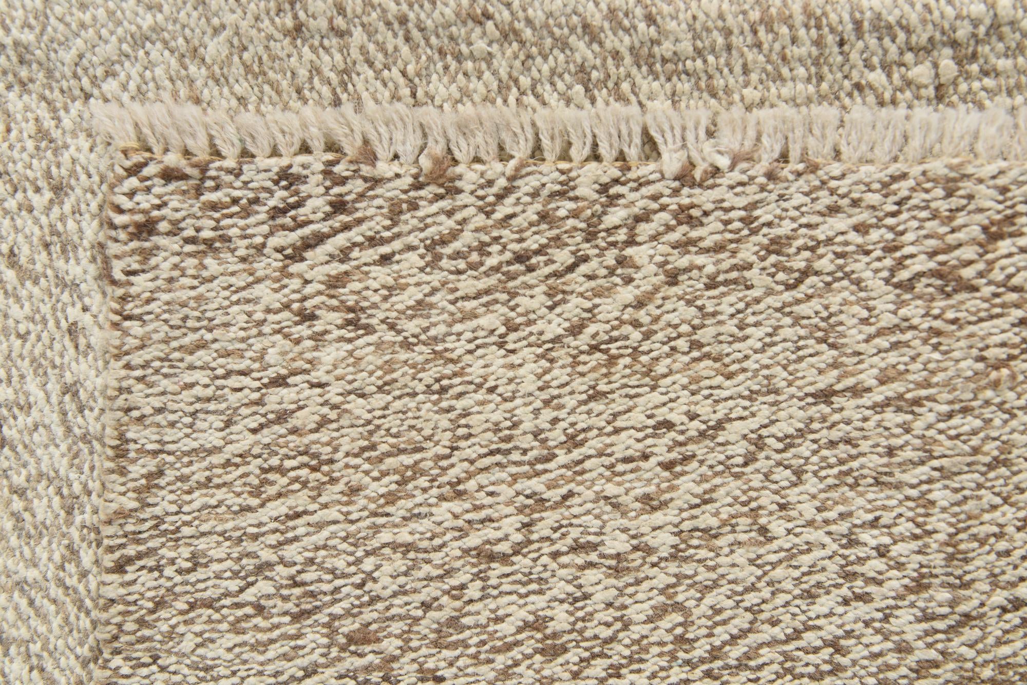 4' 7 x 6' 5 Hand Woven Kilim Modern Wool Rug