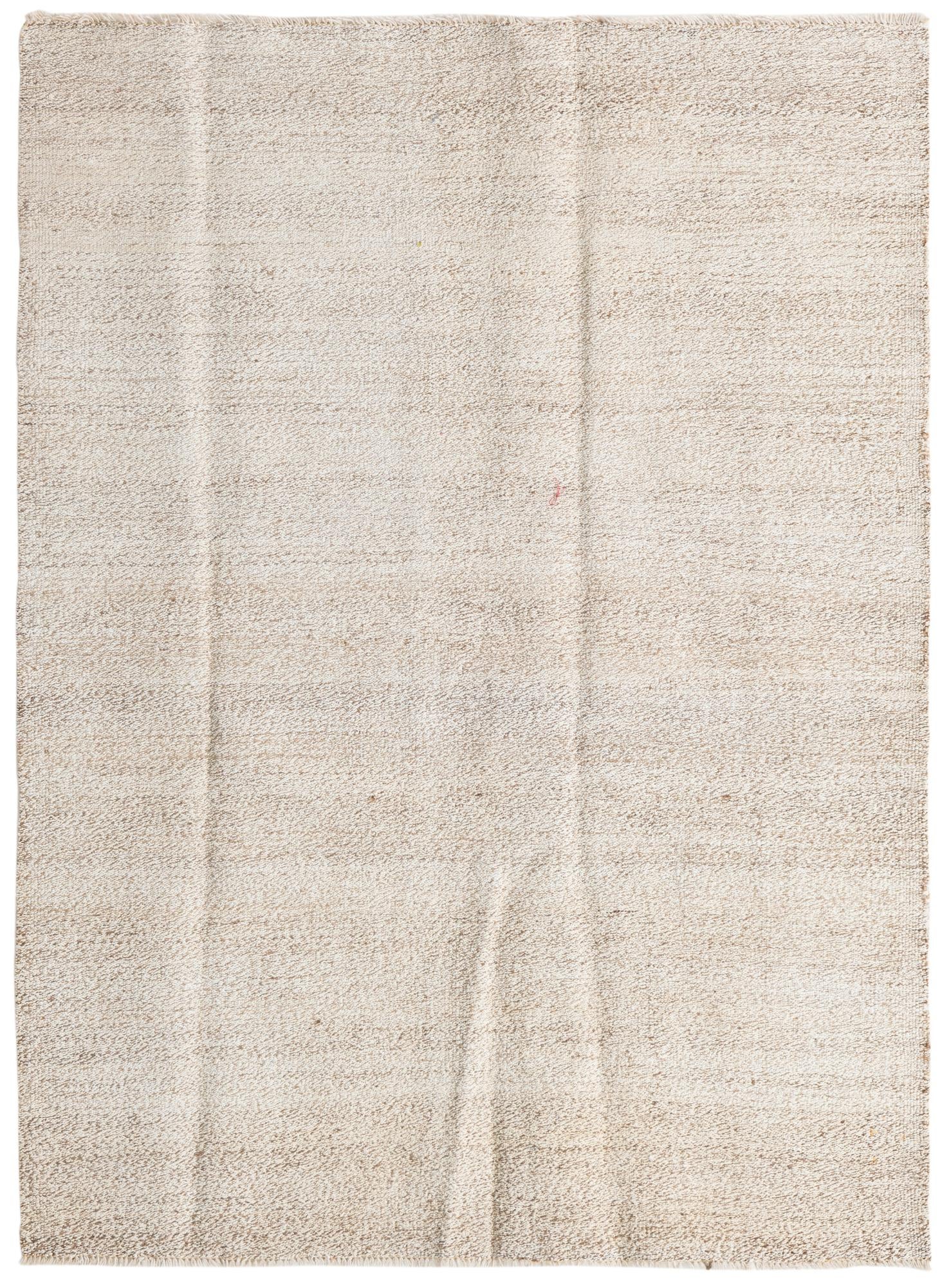 4' 7 x 6' 5 Hand Woven Kilim Modern Wool Rug