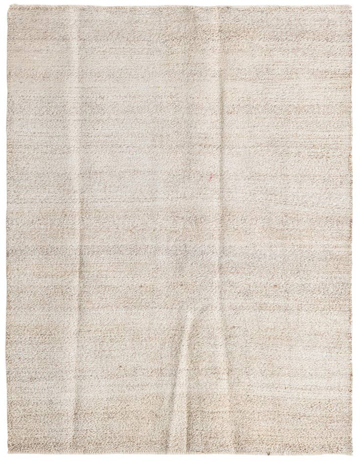 Detail image of 4' 7 x 6' 5 Hand Woven Kilim Modern Wool Rug