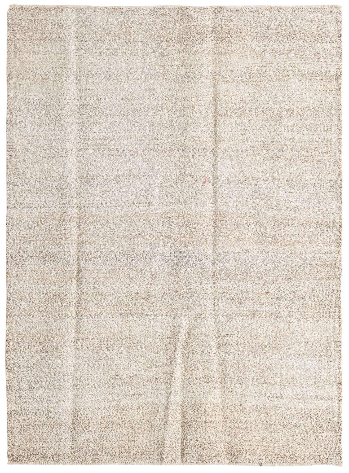 4' 7 x 6' 5 Hand Woven Kilim Modern Wool Rug
