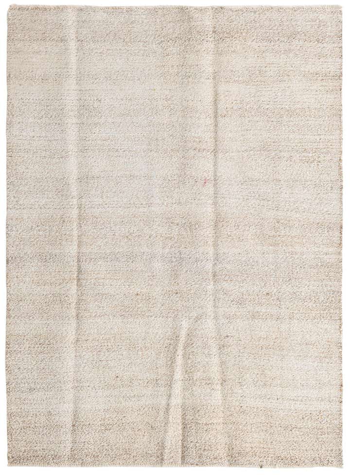 4' 7 x 6' 5 Hand Woven Kilim Modern Wool Rug
