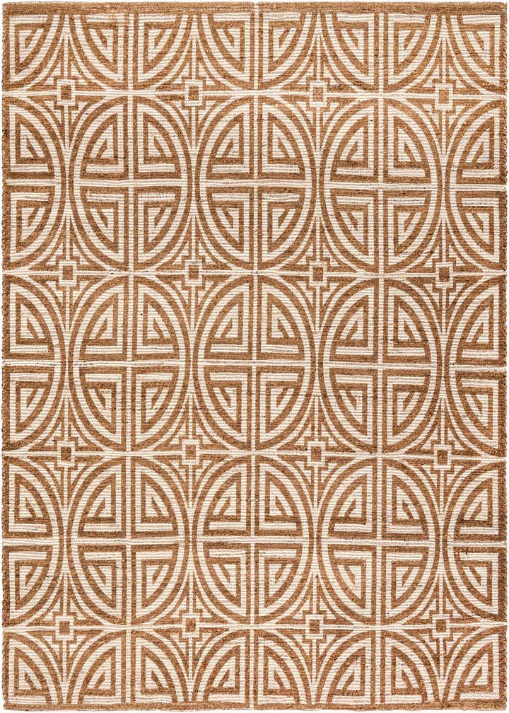 7' 10 x 7' 10 Hand Woven Chenille Jute Square Rug