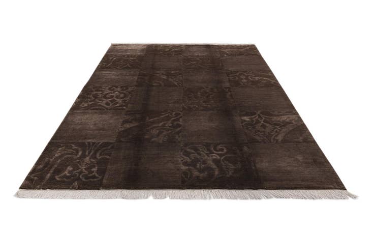 Detail image of 6' 8 x 10' Hand Knotted Darya Wool Rug