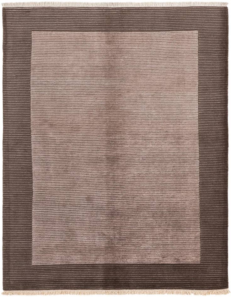 Detail image of 5' 8 x 8' Hand Knotted Darya Wool Rug