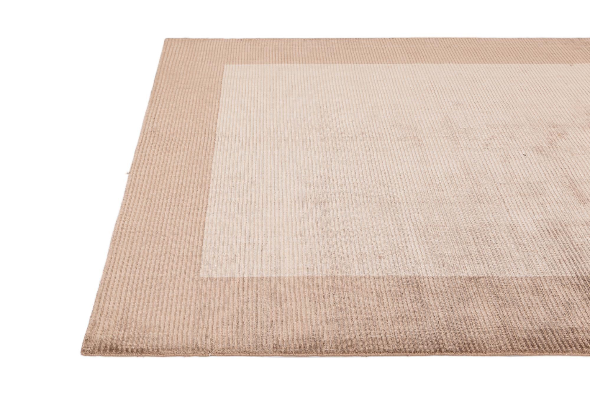 5' 7 x 7' 10 Hand Knotted Darya Wool Rug