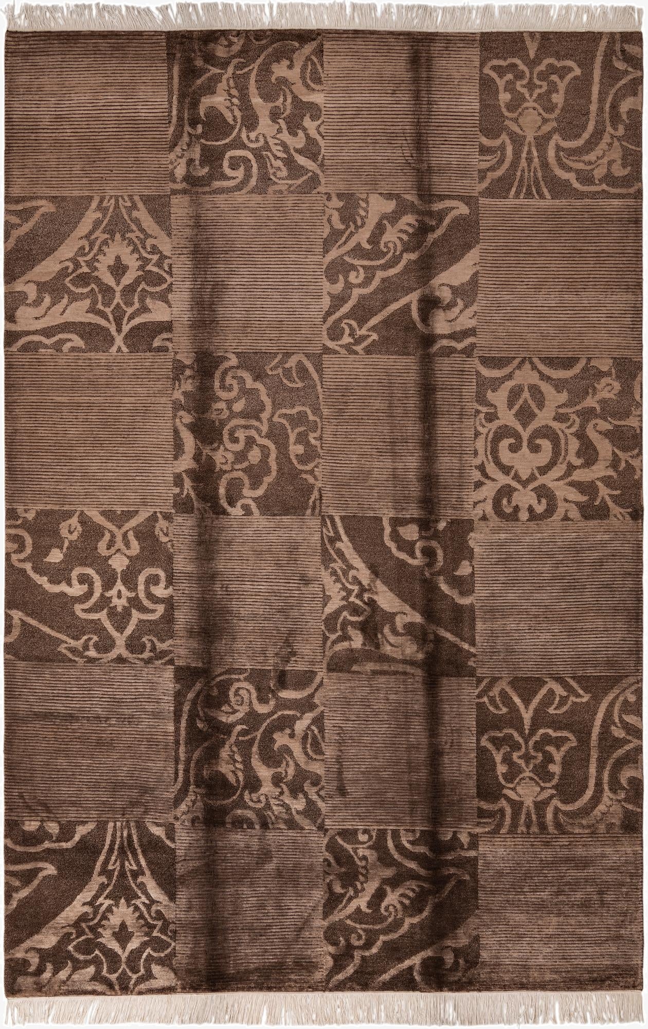 6' 8 x 10'  Hand Knotted Darya Wool Rug