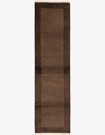 2' 7 x 9' 9 Hand Knotted Darya Wool Runner Rug