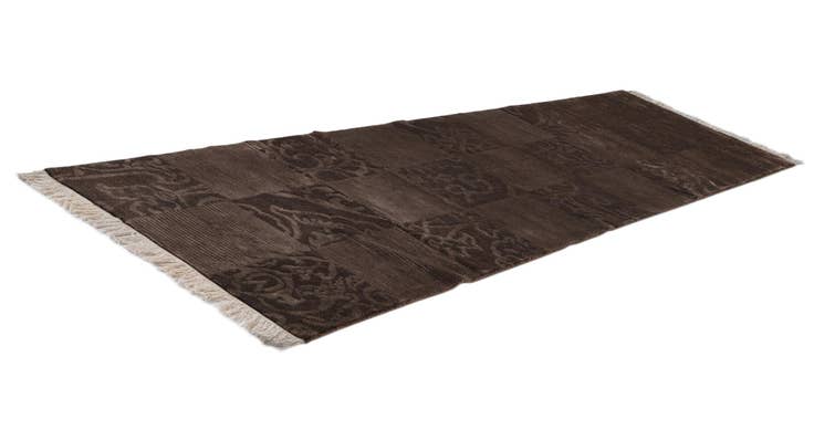 Detail image of 2' 8 x 9' 11 Hand Knotted Darya Wool Runner Rug