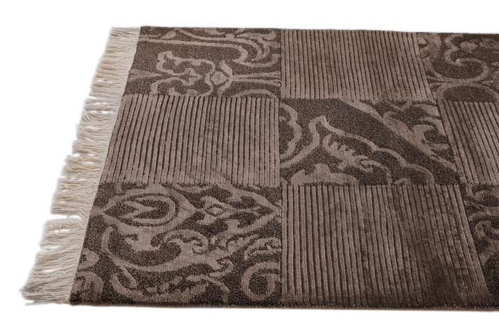 2' 8 x 9' 11 Hand Knotted Darya Wool Runner Rug