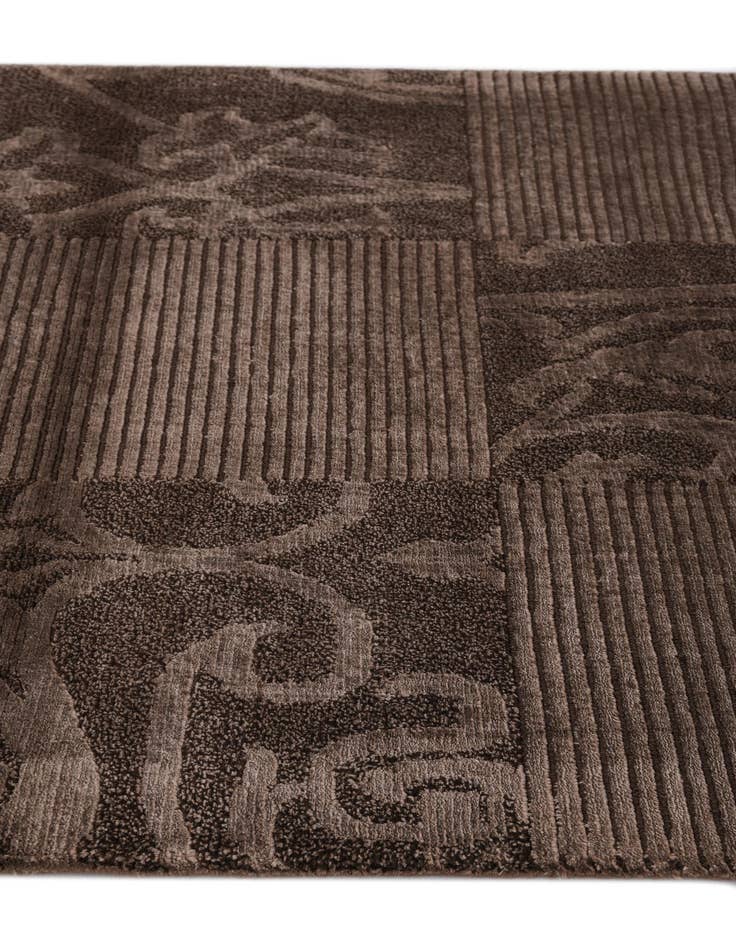 Detail image of 2' 8 x 9' 11  Hand Knotted Darya Wool Runner Rug