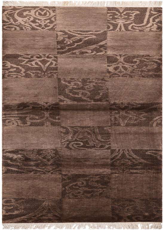 2' 8 x 9' 11 Hand Knotted Darya Wool Runner Rug