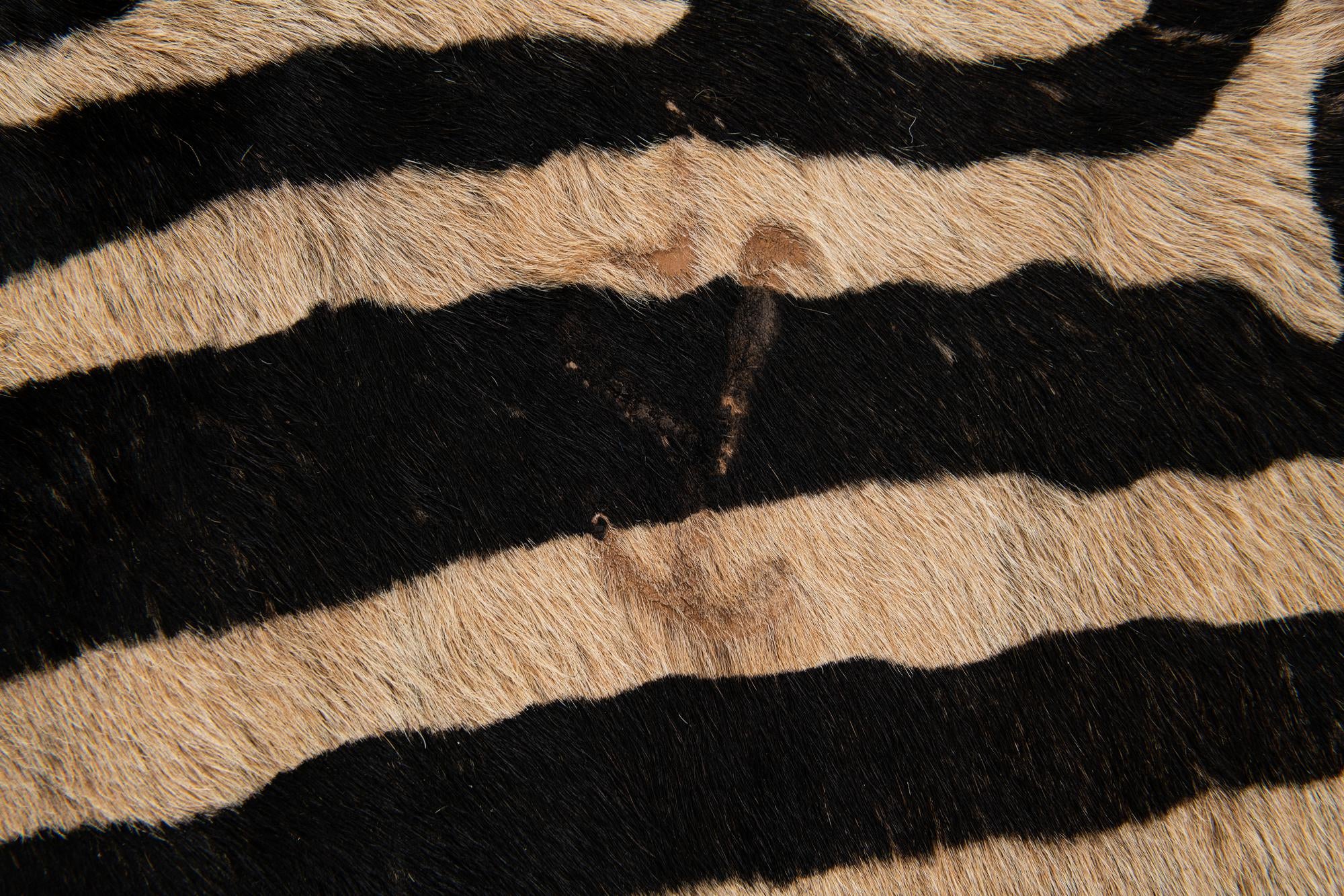 185cm x 220cm Cowhide Leather Freeform Rug