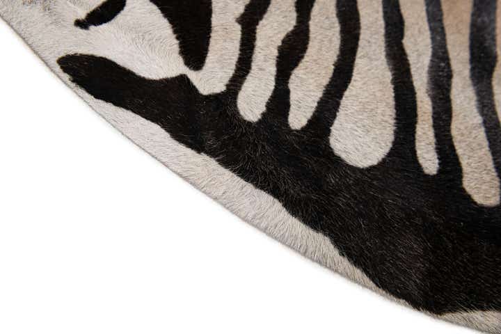200cm x 205cm Cowhide Leather Alfombra Freeform