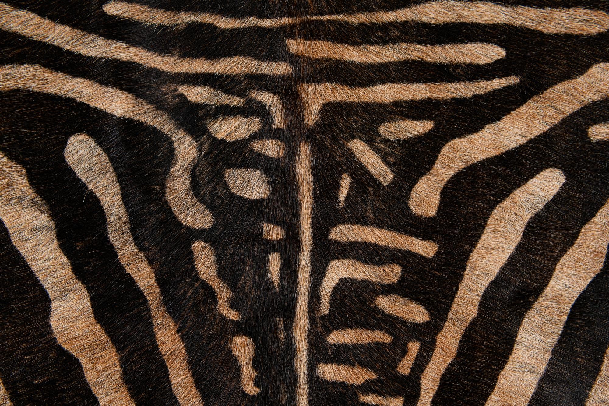 190cm x 205cm Cowhide Leather Freeform Rug