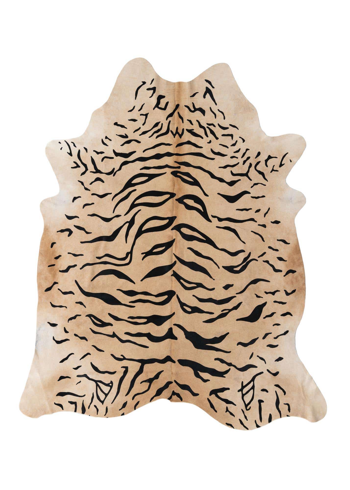 5' 7 x 6' 8 Cowhide Freeform Rug