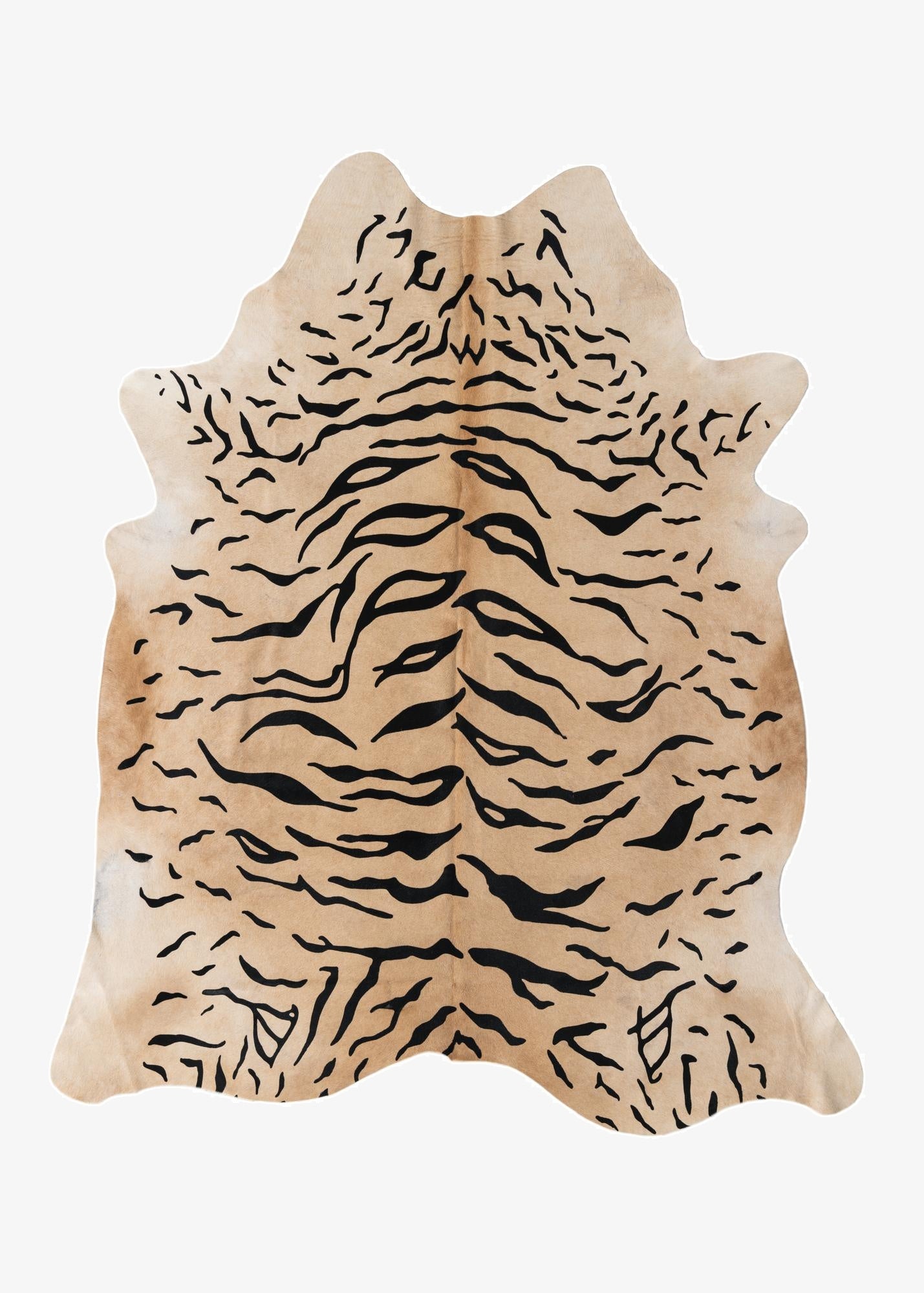 5' 7 x 6' 8 Cowhide Freeform Rug