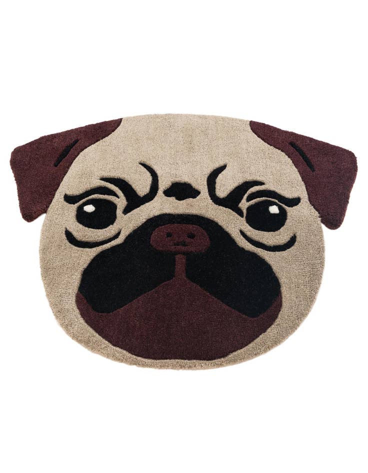 Detail image of 2' 6 x 3' Playtime Kids Wool Freeform Rug