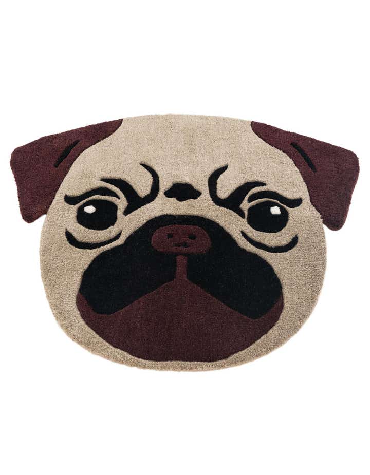 2' 6 x 3' Playtime Kids Wool Freeform Rug
