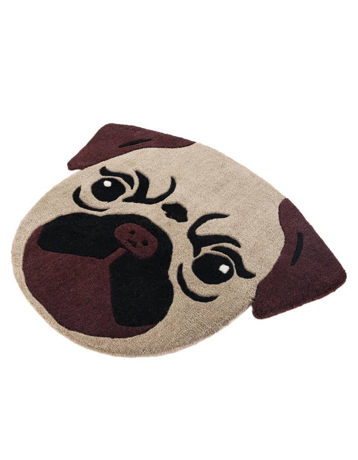 Detail image of 2' 6 x 3' Playtime Kids Wool Freeform Rug
