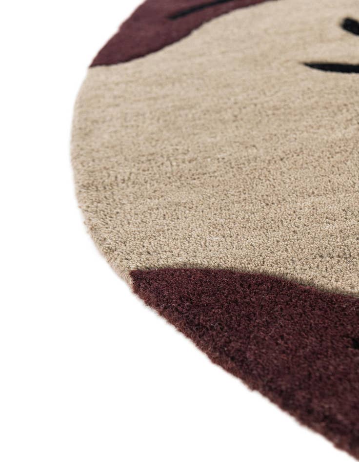 Detail image of 2' 6 x 3' Playtime Kids Wool Freeform Rug