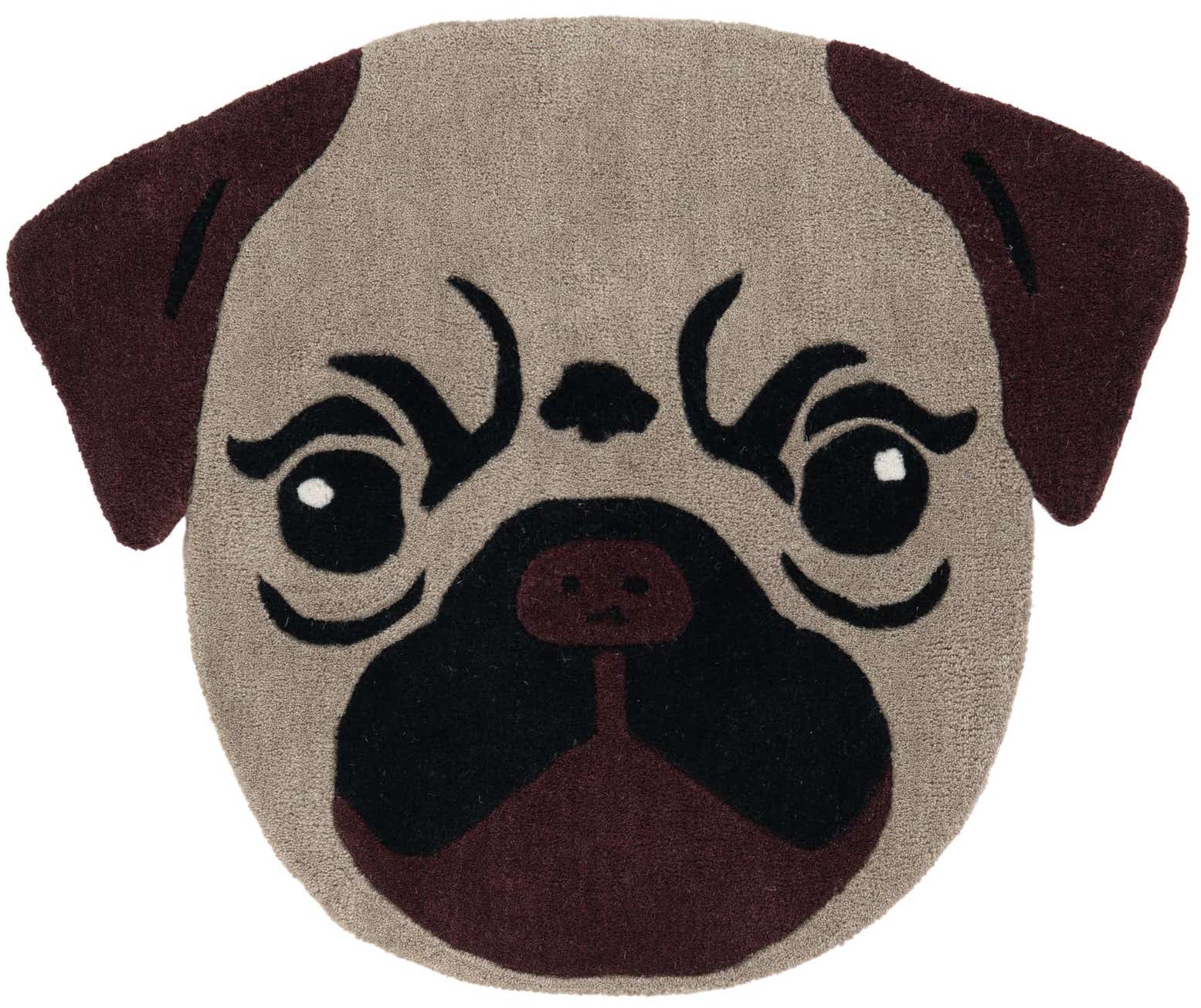 2' 6 x 3' Playtime Kids Wool Freeform Rug