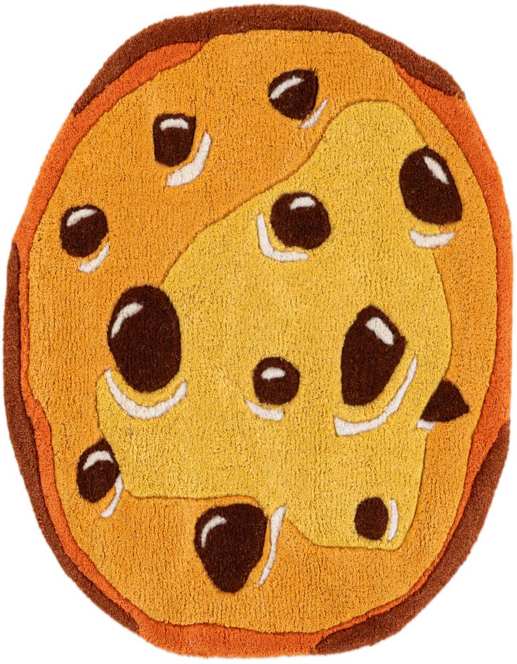 Detail image of 2' x 2' Playtime Kids Wool Freeform Rug