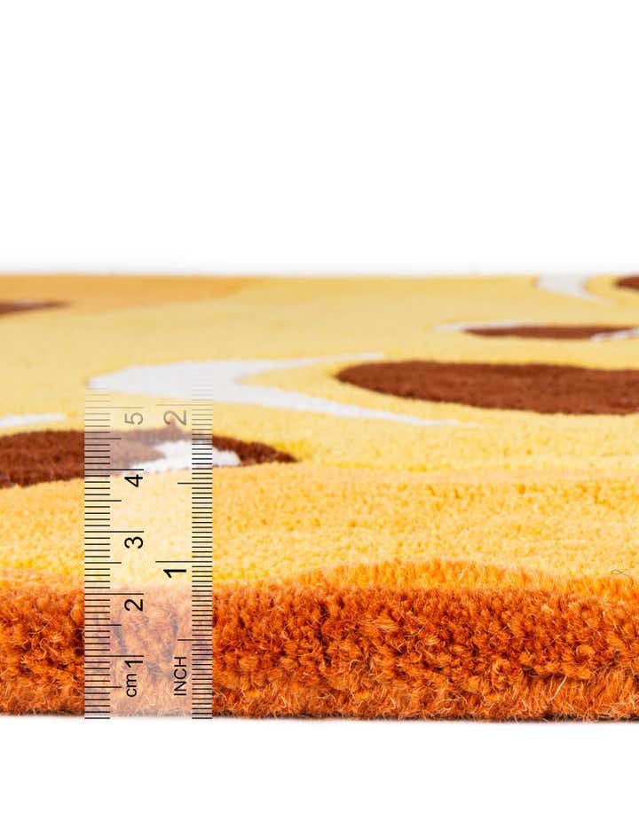 5' 1 x 5' 1 Playtime Kids Wool Freeform Rug
