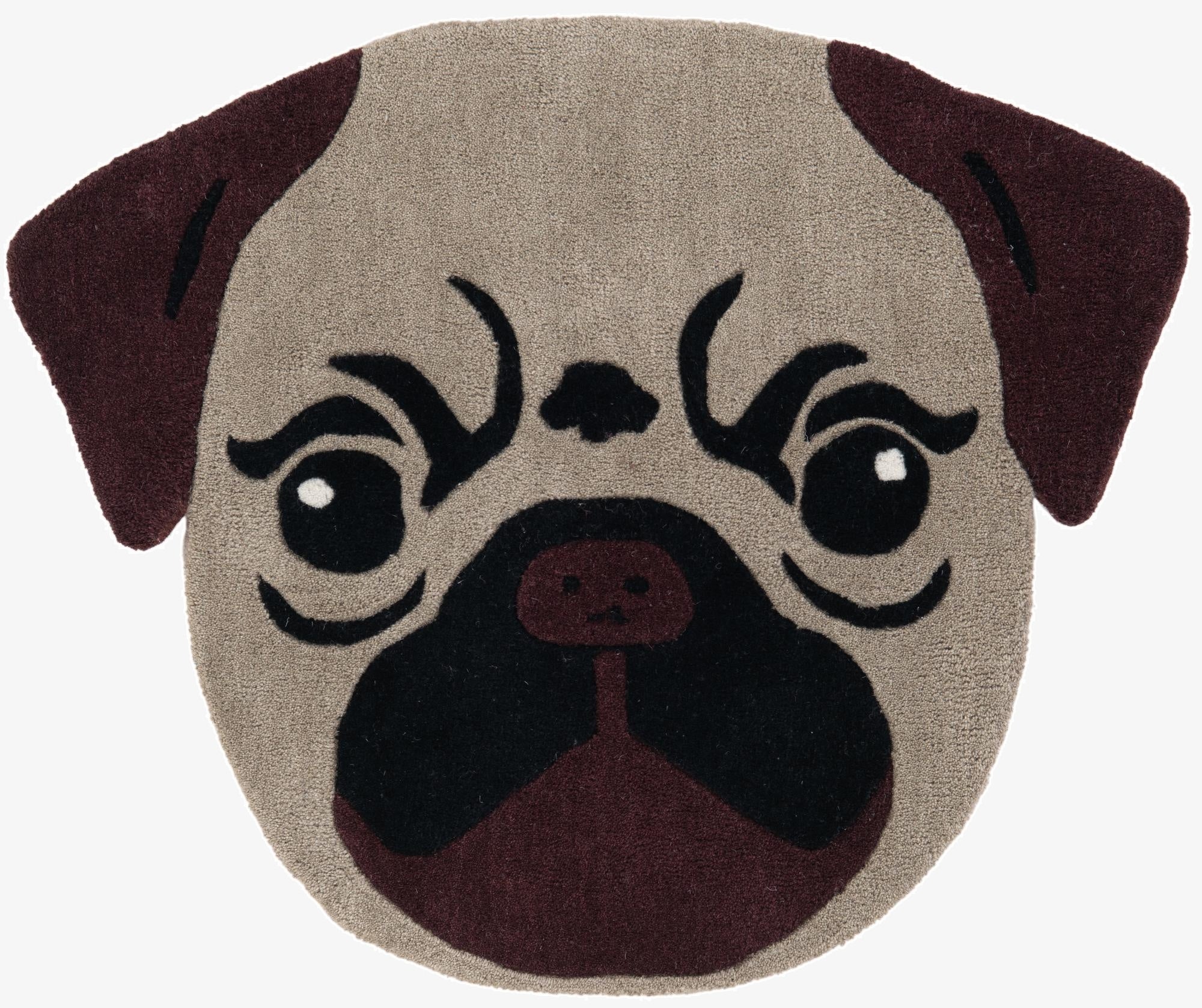 2' 6 x 3' Playtime Kids Wool Freeform Rug