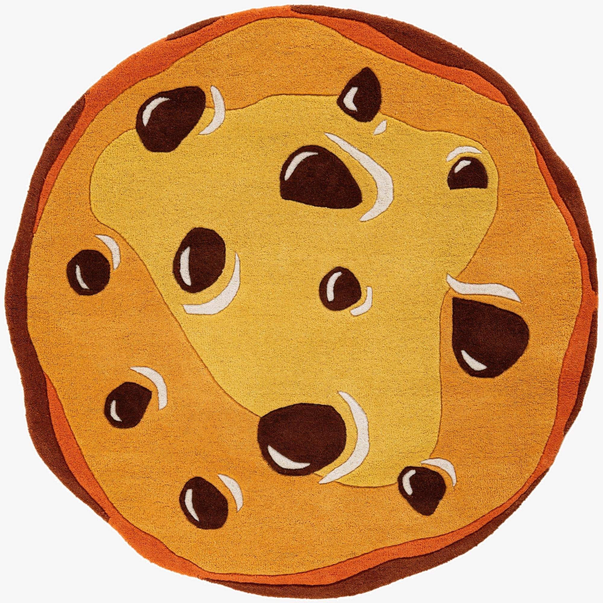 4' 1 x 4' 1 Playtime Kids Wool Freeform Rug