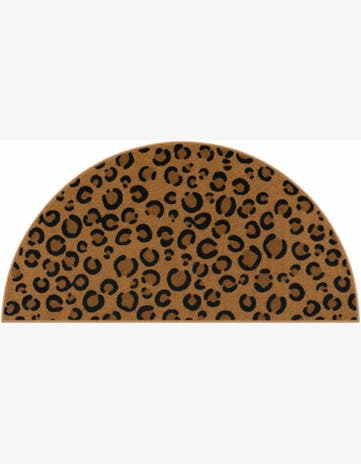 Light Brown Savannah Hearth Rug