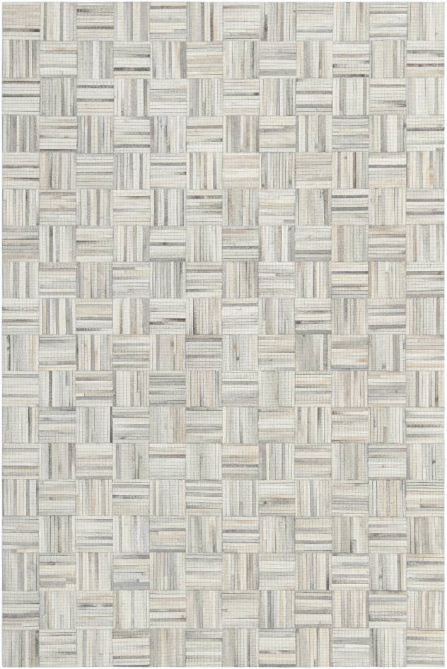 Detail image of 6' 1 x 9' Cowhide Leather Rug