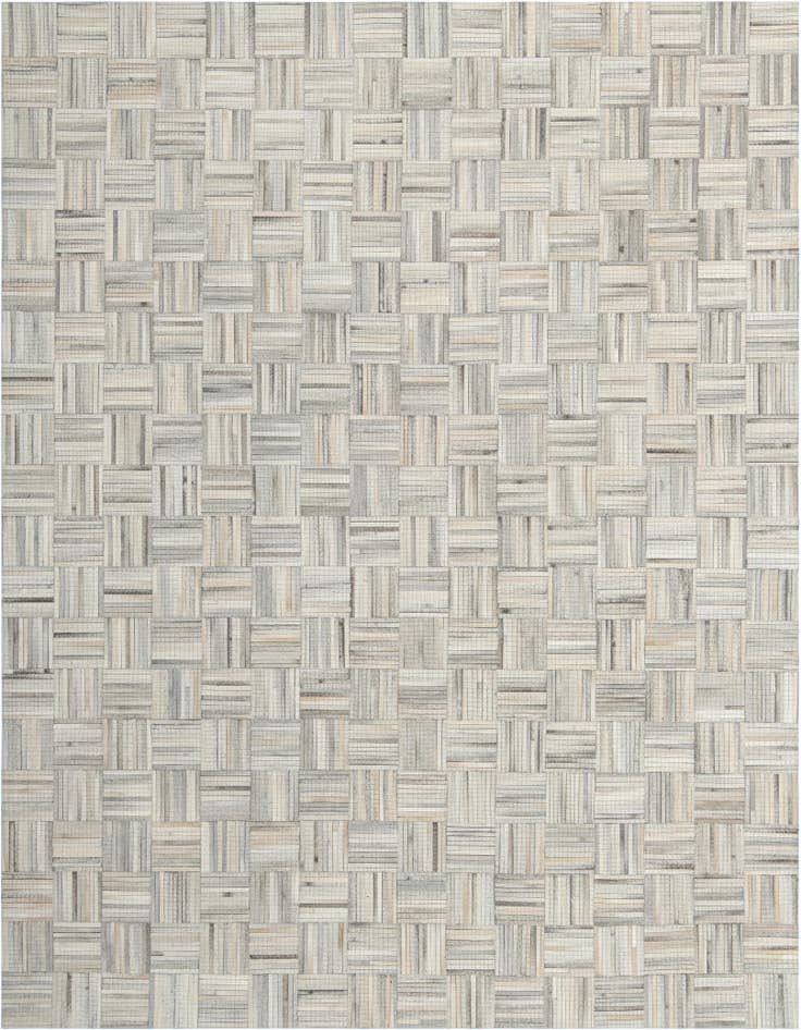 Detail image of 7' 10 x 10' Cowhide Leather Rug