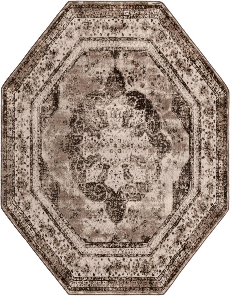 Detail image of 7' 10 x 7' 10 Monaco Octagon Rug