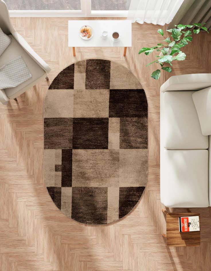 Detail image of 7' 10 x 10' Equinox Oval Rug