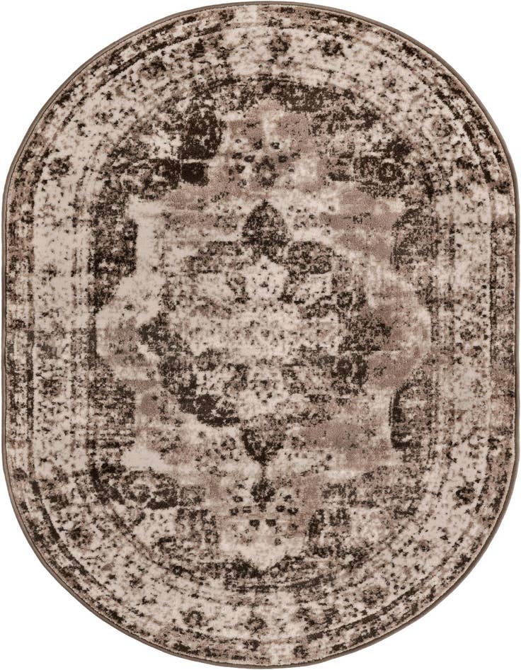 Detail image of 4' 1 x 6' 1 Monaco Oval Rug