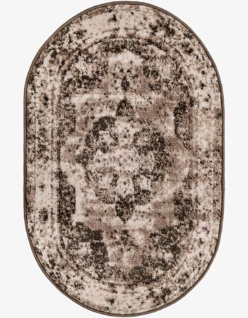 2' x 3' 1 Monte Carlo Oval Rug