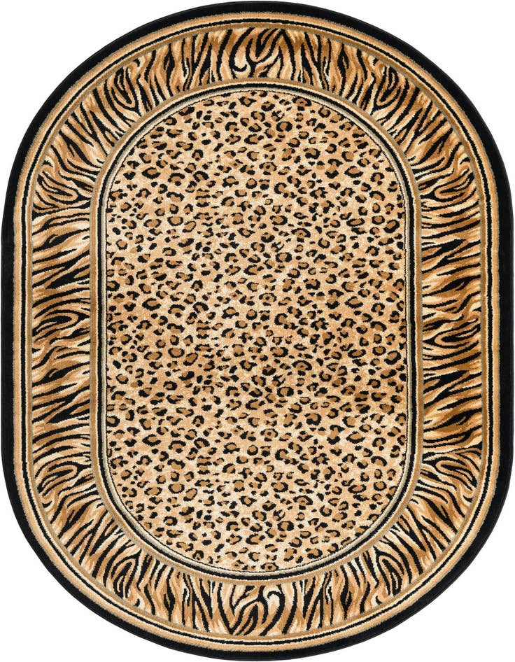 Detail image of 5' 3 x 8' Safari Oval Rug