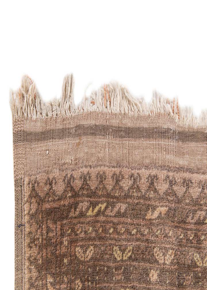 3' 10 x 6' Hand Knotted Afghan Akhche Oriental Wool Rug