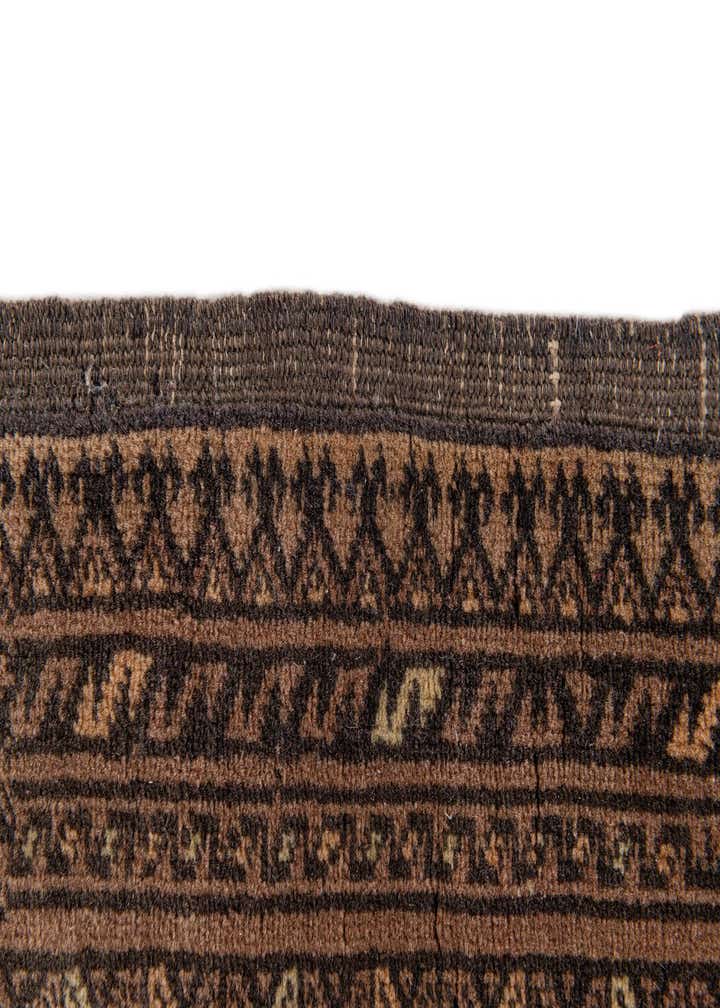 3' 10 x 6' Hand Knotted Afghan Akhche Oriental Wool Rug