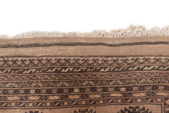 3' 10 x 6' Hand Knotted Afghan Akhche Oriental Wool Rug