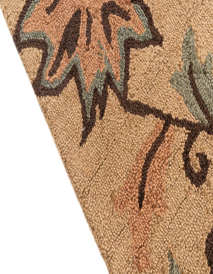 Detail image of 4' x 5' 10 Agra Rug