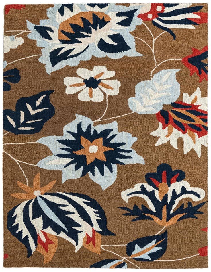 Detail image of 5' 1 x 8' Agra Rug