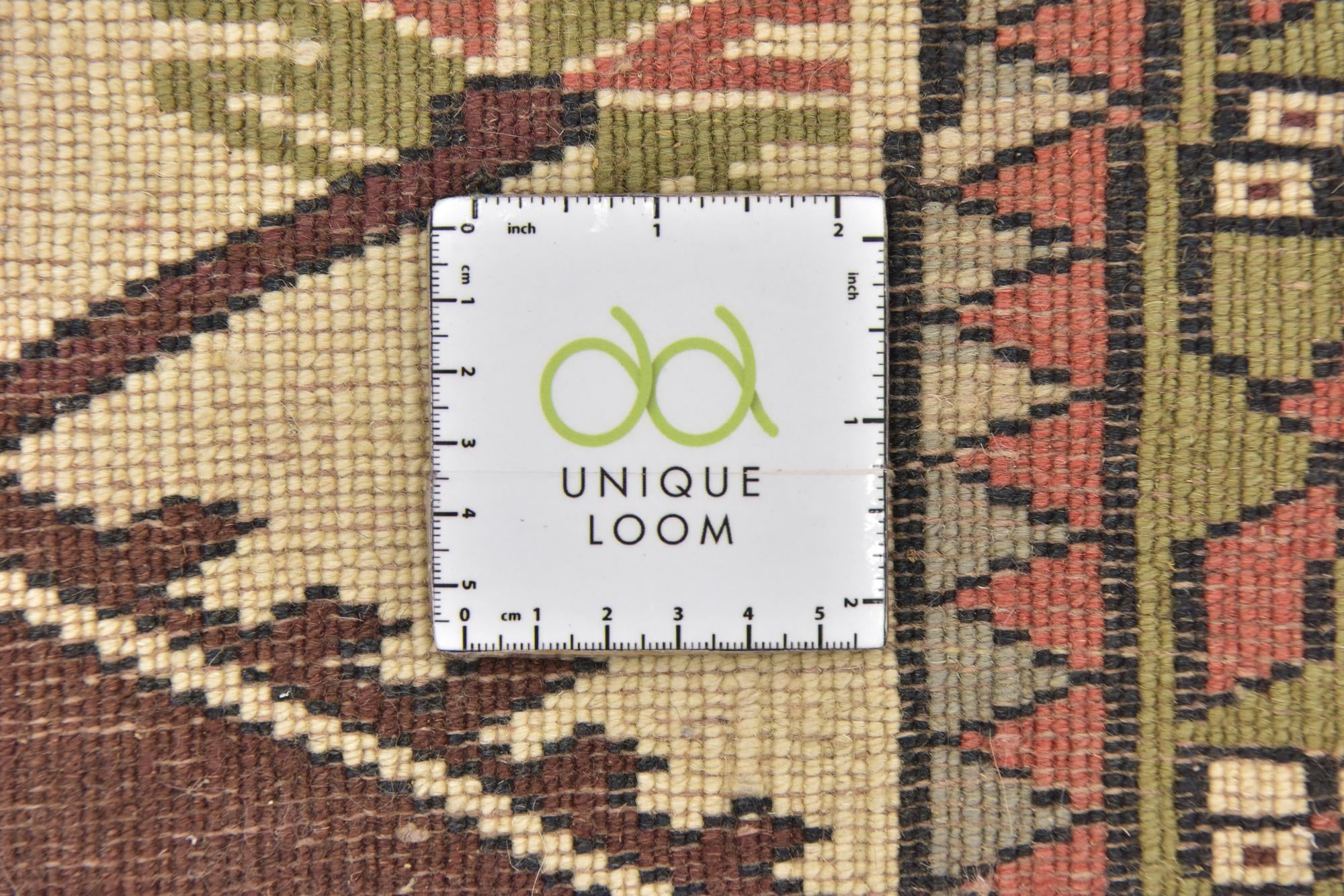 3' 8 x 5' 10 Hand Knotted Anatolian Oriental Wool Rug