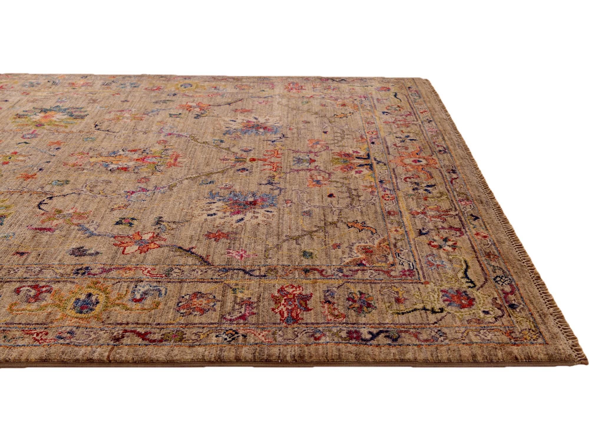5' 1 x 7' Hand Knotted Ariana Ziegler Rug