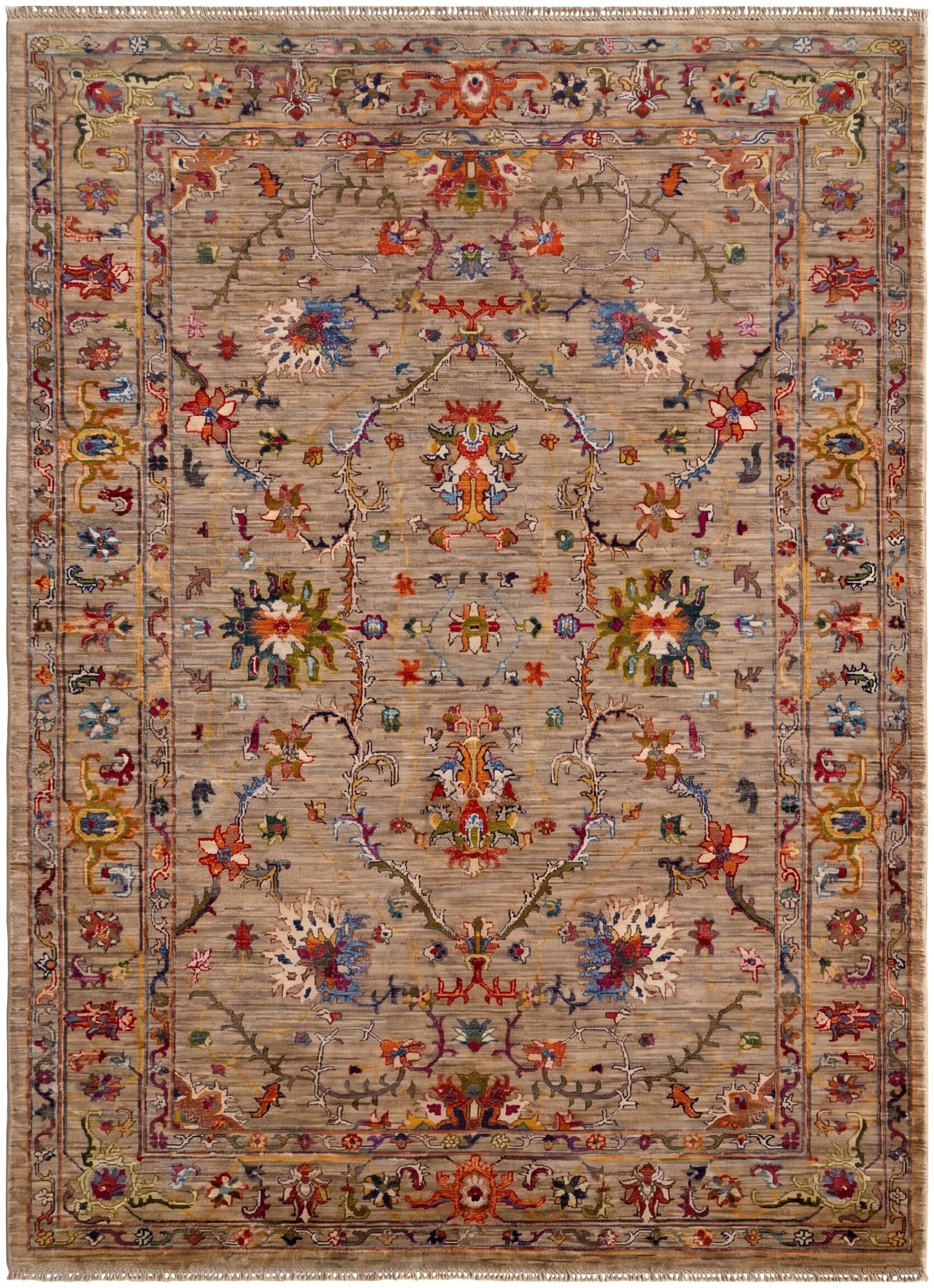 5' 1 x 7' Hand Knotted Ariana Ziegler Rug