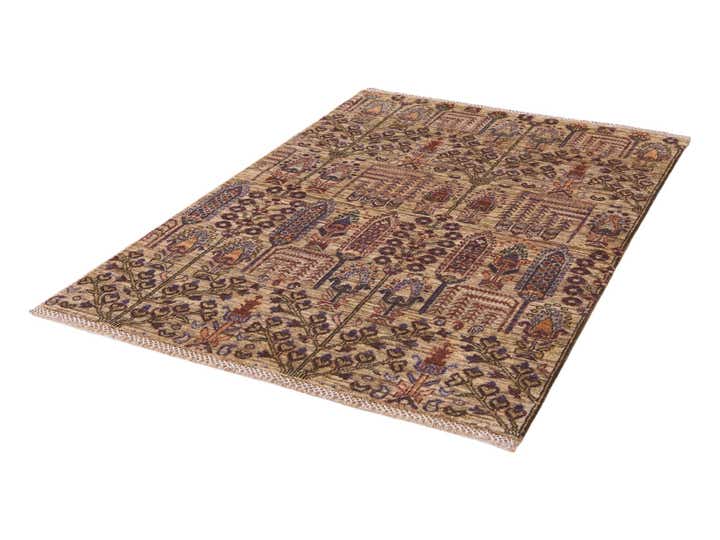 3' 3 x 5' Hand Knotted Ariana Ziegler Rug