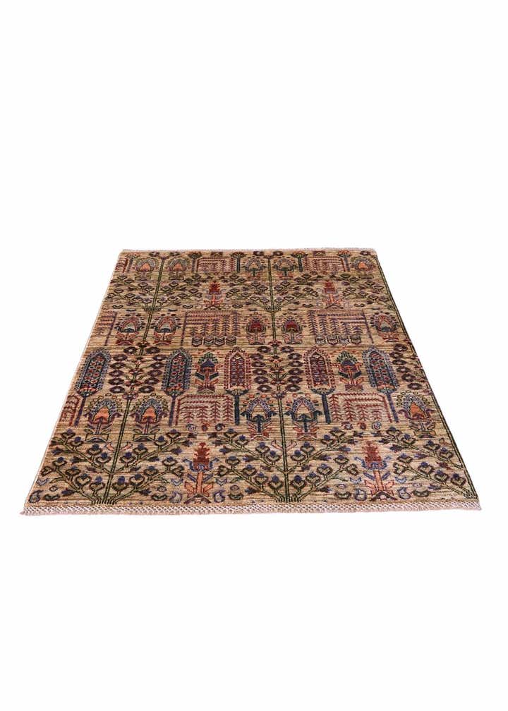 3' 3 x 5' Hand Knotted Ariana Ziegler Rug
