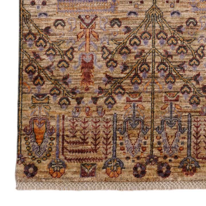 3' 3 x 5' Hand Knotted Ariana Ziegler Rug