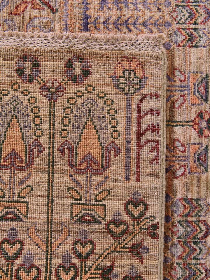 3' 3 x 5' Hand Knotted Ariana Ziegler Rug