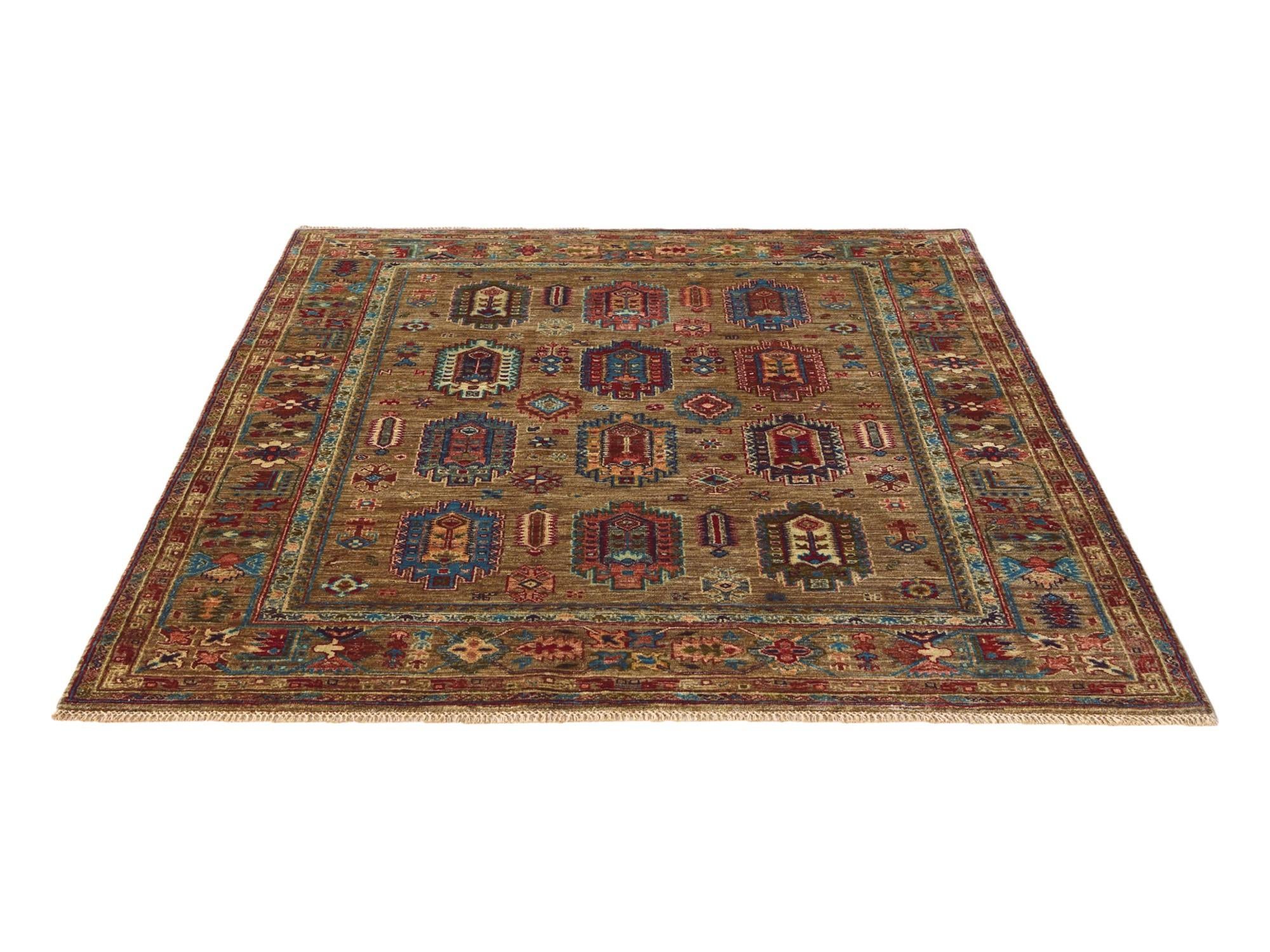 5' 1 x 6' 7 Hand Knotted Ariana Ziegler Rug